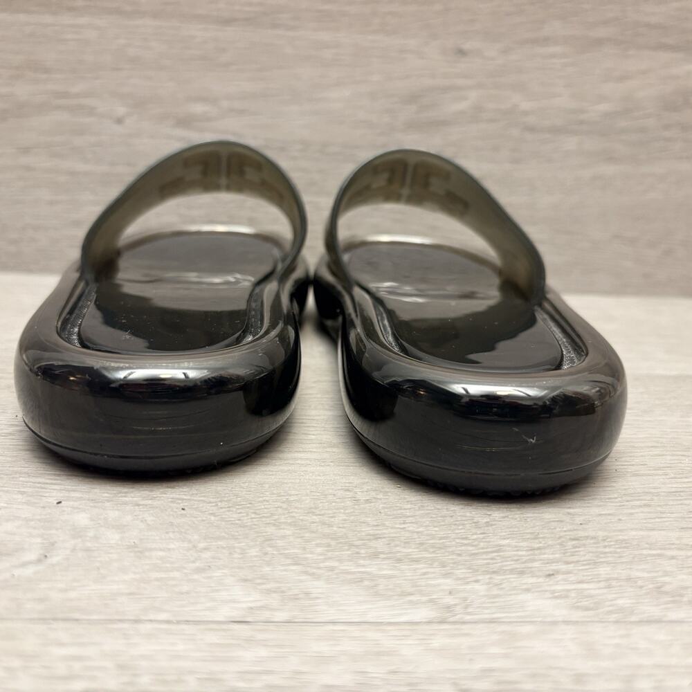 Tory Burch Bubble Jelly Slide Sandal Perfect Black Women’s Size 6B - Picture 4 of 9
